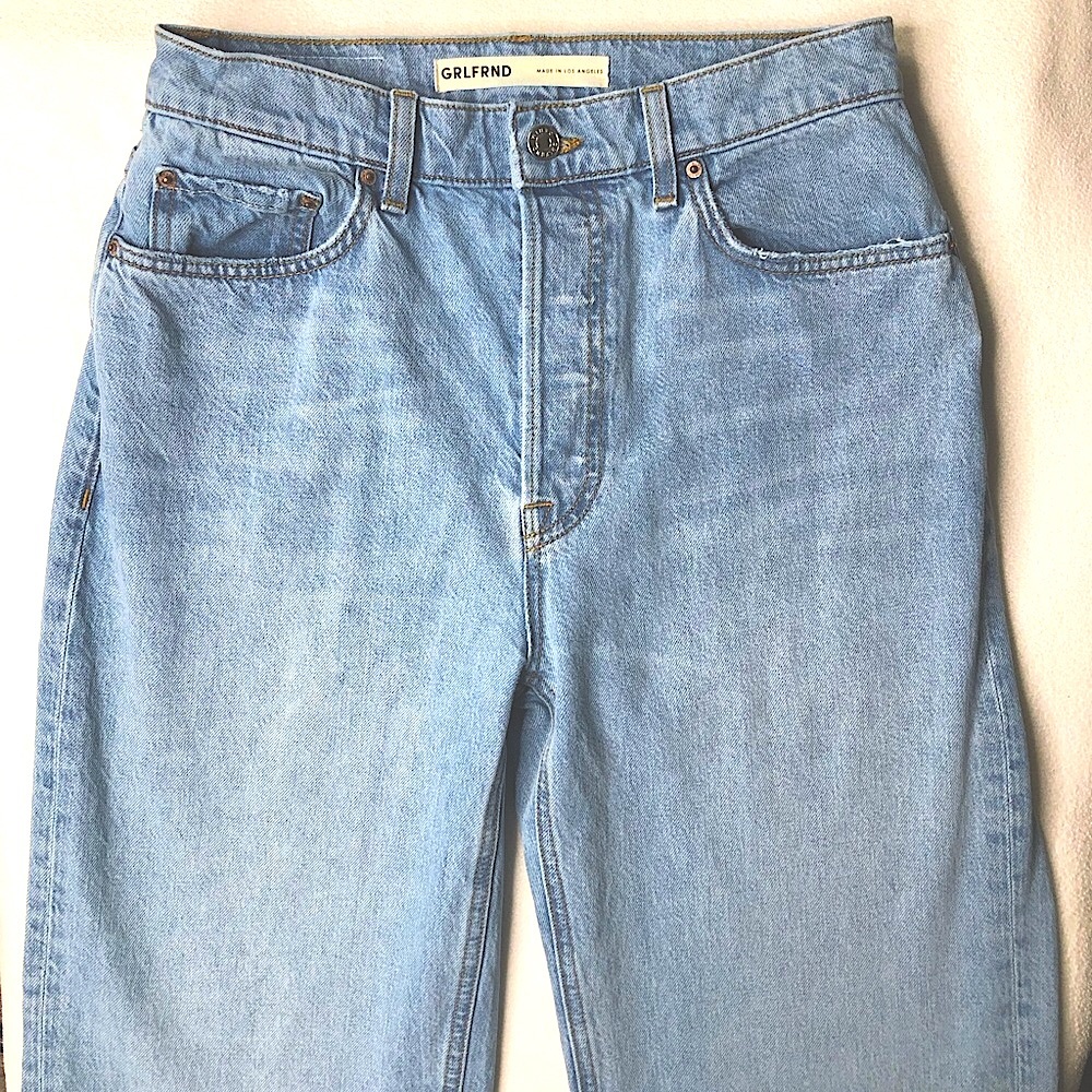 GRLFRND Premium Denim ‘Brooklyn High Rise Straight’ Jeans Women’s Size (27) - Picture 6 of 11